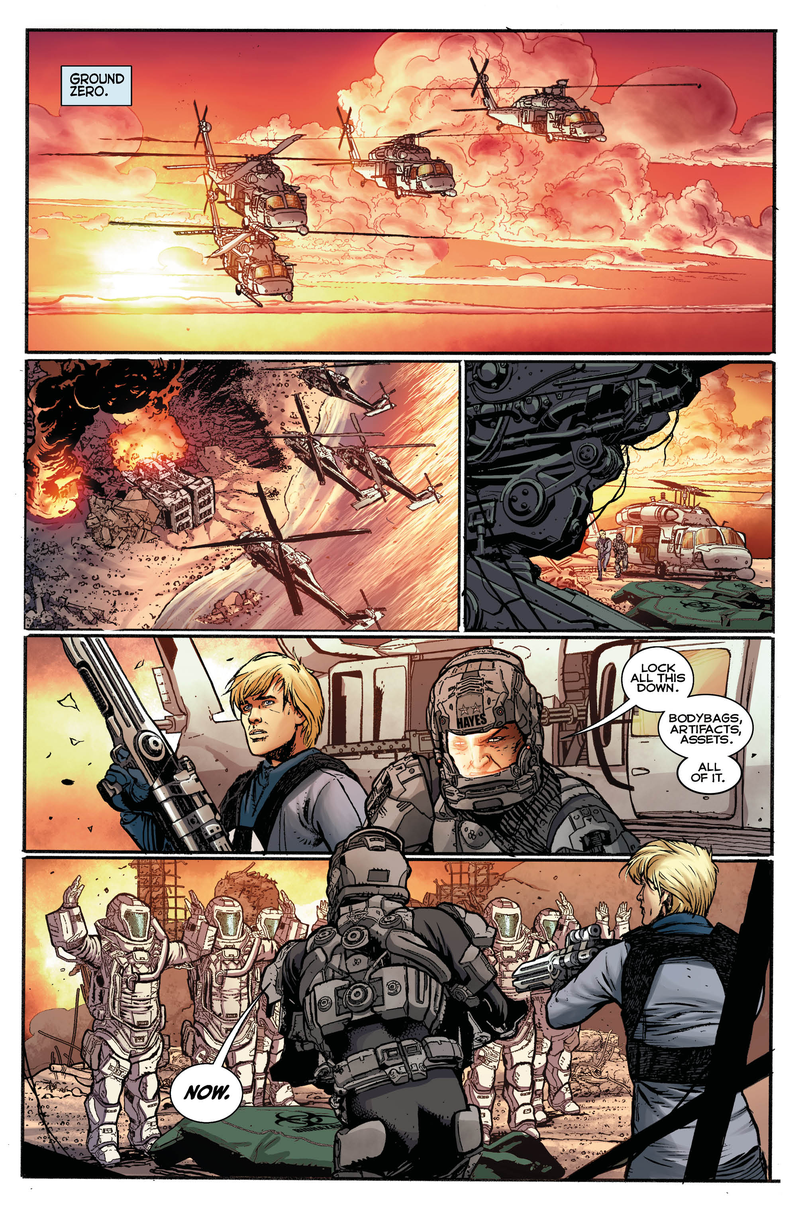 Illustration for article titled Rick Hunter and Roy Fokker Reunite in This First Look Inside the New, Reimagined Robotech Comic